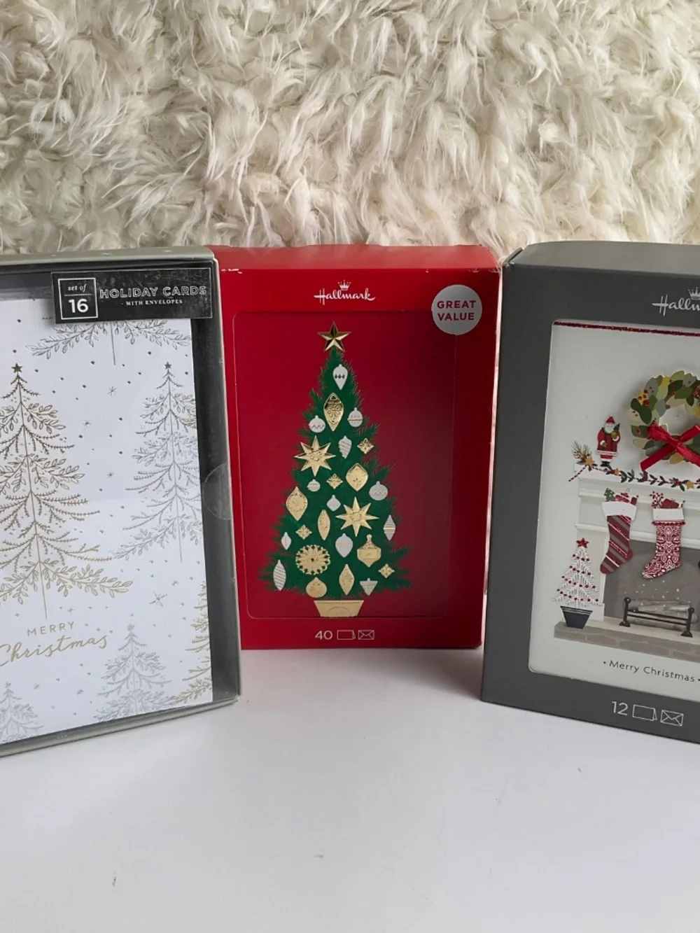 CHRISTMAS/HOLIDAY CARD SET OF 3 BOXES~BRAND NEW!